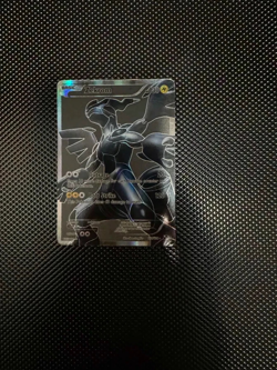 ZEKROM 114/114 BLACK & WHITE BASE FULL ART HOLO POKEMON CARD MP- - Image 1