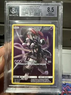 Pokemon Sun & Moon Armored Mewtwo Promo Card 365/Sm-p BGS 8.5 - Image 1