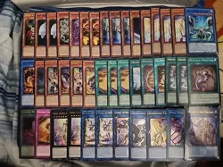 Yugioh 42 Card Orcust Mitsurugi Deck Core Girsu Habakiri Prayers Galatea - Image 1