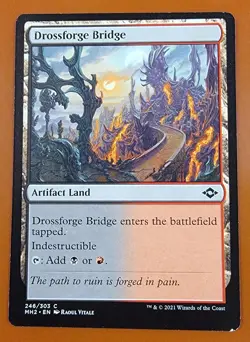 1x Drossforge Bridge (LP-NM) | Modern Horizons 2 | MTG Magic Cards - Image 1