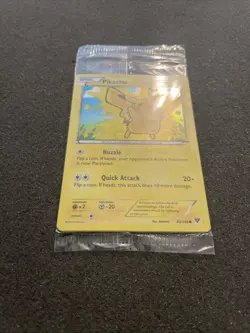 Pokemon Card - Pikachu XY 42/146 - Holo - Movie Promo - Factory Sealed - Image 2
