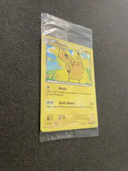 Pokemon Card - Pikachu XY 42/146 - Holo - Movie Promo - Factory Sealed - Image 3