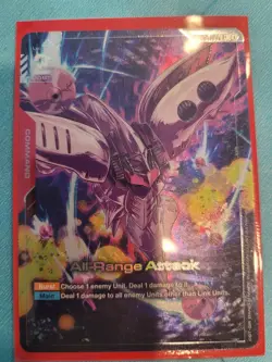 Gundam Card Game - GD02-107 R+ All-Range Attack - alt art - Image 1
