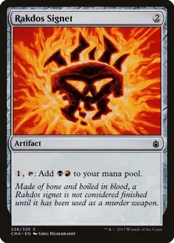Rakdos Signet [Commander Anthology] Magic MTG - Image 1