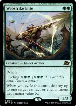 Webstrike Elite FOIL Aetherdrift Magic MTG NM - Image 1