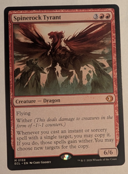 Spinerock Tyrant - Magic the Gathering - Lorwyn Eclipsed R0159 - Pack Fresh!! - Image 1