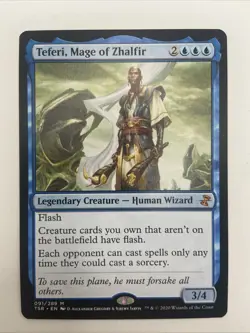Teferi, Mage of Zhalfir NM, English MTG Time Spiral Remastered - Image 1