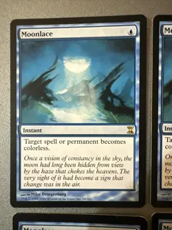 Moonlace X4 Time Spiral Ex Conditions see pics Front Back - Image 2