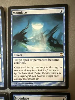 Moonlace X4 Time Spiral Ex Conditions see pics Front Back - Image 3