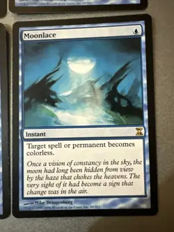Moonlace X4 Time Spiral Ex Conditions see pics Front Back - Image 4