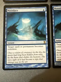 Moonlace X4 Time Spiral Ex Conditions see pics Front Back - Image 5