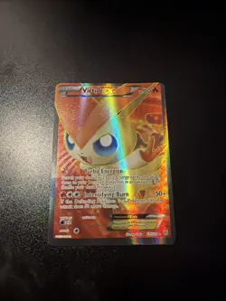 Pokemon TCG Victini EX Full Art Ultra Rare Holo Card Plasma Storm 131/135 - Image 1