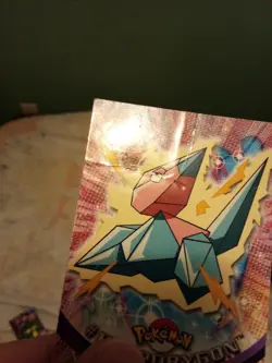 Vintage Pokemon Topps TV Animation Porygon #137 Non Holo - Image 2