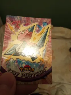 Vintage Pokemon Topps TV Animation Porygon #137 Non Holo - Image 5
