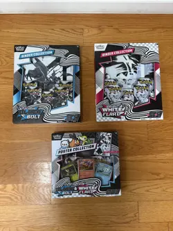 Pokemon Black Bolt + White Flare Binder Collection and BW Poster Collection LOT! - Image 5