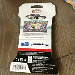 Pokemon TCG: Journey Together Sleeved Booster Pack Free Shipping - Image 2
