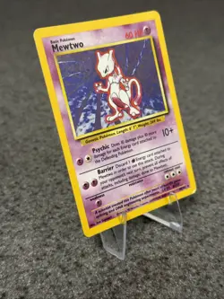 🔥 Mewtwo 10/102 | Unlimited Holo Rare LP | Base Set 1999 Pokemon Card - Image 3