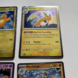 Pokemon TCG Sam's Club 4 Mini Tin Promos 151: Machamp Raichu Gengar Dragonite - Image 4