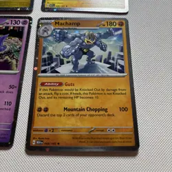 Pokemon TCG Sam's Club 4 Mini Tin Promos 151: Machamp Raichu Gengar Dragonite - Image 5