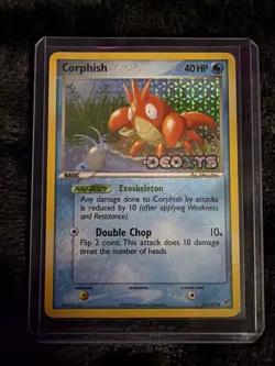 Corphish Deoxys Reverse Holo Stamped Pokemon Card 57/107 Nm Condition - Image 1