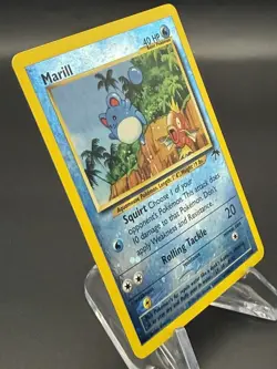 Marill - Reverse Holo - 11/18 Southern Islands - Pokemon TCG - 2001 - Image 3