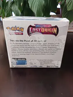Sword & Shield Lost Origin Booster Box Pokemon TCG Factory Sealed - Image 3