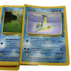 Pokemon Fossil Lockdown Theme Deck W/ Box + Book Vintage 1998 WOTC Fire Water 742818060776 - Image 2