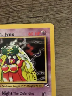 Pokemon TCG Sabrina's Jynx Gym Heroes Uncommon Basic 59/132 60 HP Regular - Image 3