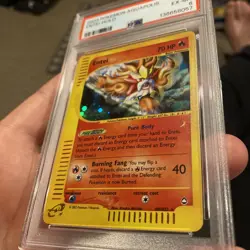 2003 Pokemon Aquapolis Entei Holo #H8 PSA 6 EX-MT - Image 5