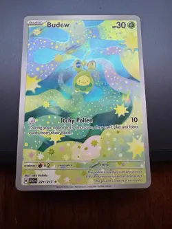 Pokemon Budew 221/217 IR | Pokemon TCG: Ascended Heroes English Near Mint - Image 1