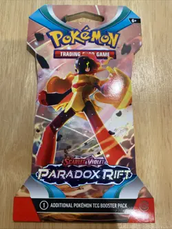 SEALED - PARADOX RIFT Pokemon Scarlet & Violet- Sleeved Booster Packs - Image 1