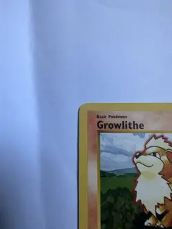 Growlithe 28/102 1st Edition Base Set WOTC Vintage Pokemon - Image 4