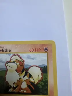 Growlithe 28/102 1st Edition Base Set WOTC Vintage Pokemon - Image 5
