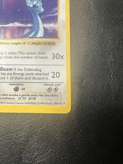 Dragonair 1st Edition Base Set Rare 18/102 WOTC Vintage Pokemon 1999 - Image 5