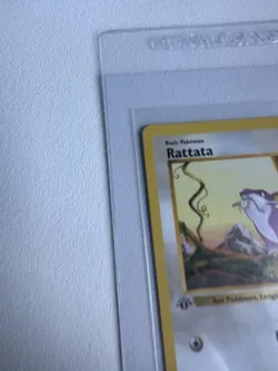 Rattata 1st Edition Base Set 61/102 WOTC Pokemon 1999 NM - Image 4