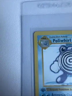 Poliwhirl 1st Edition Base Set 38/102 WOTC Vintage Pokemon RARE MINT - Image 4