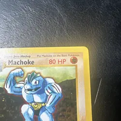 Machoke 1st Edition Base Set 34/102 WOTC Vintage Pokemon 1999 - Image 4