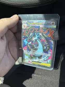 Pokemon TCG Mega Charizard X Ex #023 Me: Mega Evolution Promo Holo 360 HP - Image 3