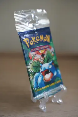 Pokemon Base Set Booster Pack Unlimited Venusaur Art WOTC TCG (READ DESCRIPTION) - Image 5