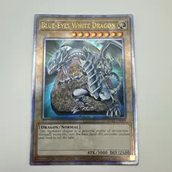 Blue-Eyes White Dragon QUARTER CENTURY SECRET RARE LC01-EN004 (NM) Yugioh - Image 1
