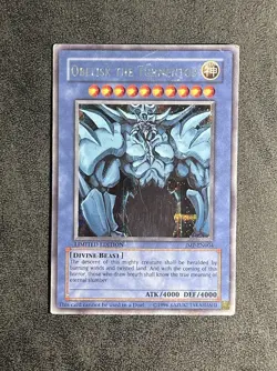 Yu-Gi-Oh! Obelisk the Tormentor JMP-EN004 Shonen Jump Promo Secret Rare - Image 1