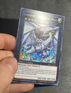 Yugioh 1st Edition Legendary Dragon of White WSUP-EN051 World Superstars - Image 3