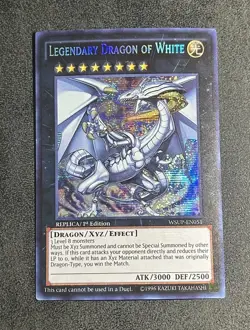 Yugioh 1st Edition Legendary Dragon of White WSUP-EN051 World Superstars - Image 1