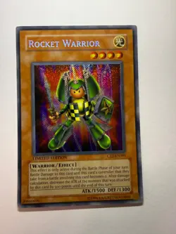 Yugioh - Rocket Warrior - Secret - Limited - CT2-EN005 - LP - Image 1