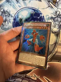 (HE) Machina Gearframe Yugioh RA03-DE234 Platinum Secret Rare German 1st VLP - Image 2