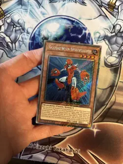 (HE) Machina Gearframe Yugioh RA03-DE234 Platinum Secret Rare German 1st VLP - Image 4