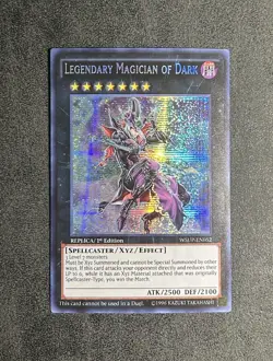 Yugioh 1st Edition Legendary Magician of Dark WSUP-EN052 World Superstars - Image 1