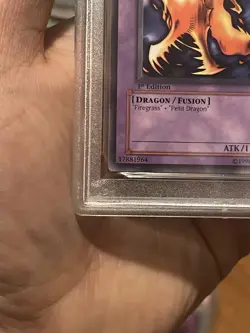 Yugioh Lob-019 Darkfire Dragon 1st Ed Psa 10 Gem Mint Rare Legend Of Blue-eyes - Image 4