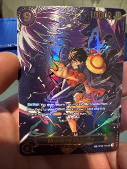Monkey D Luffy SP OP09-119 [SP OP13] Carrying on His Will One Piece English - Image 1