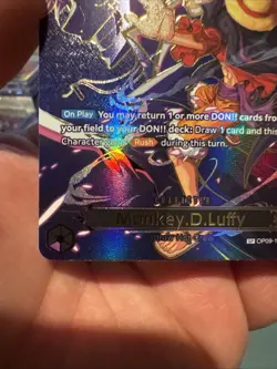 Monkey D Luffy SP OP09-119 [SP OP13] Carrying on His Will One Piece English - Image 5